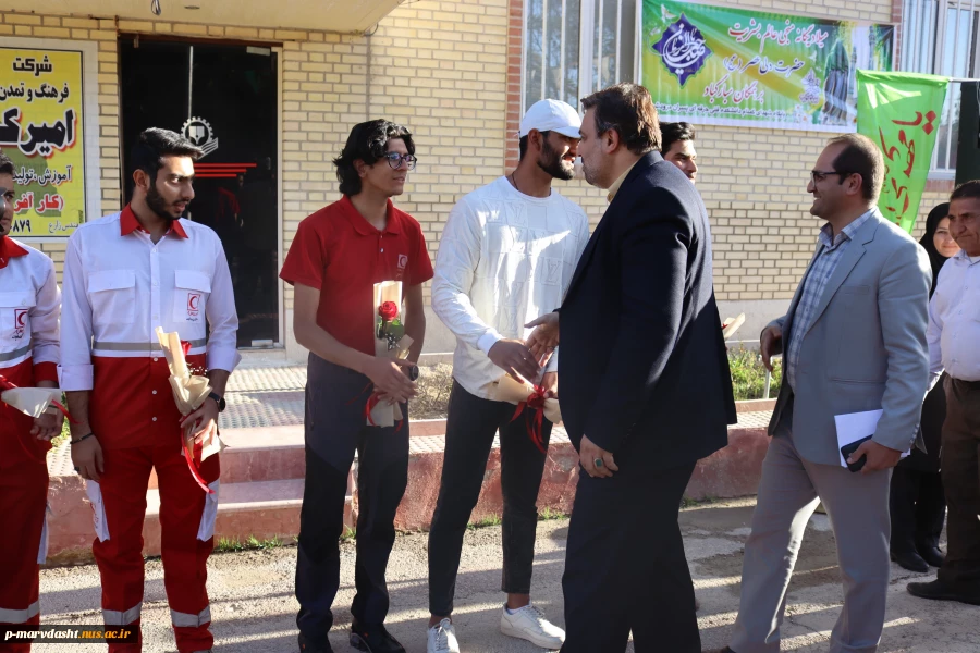بازدید دکتر خسرویان از دانشکده فنی و حرفه ای مرودشت و حضور در گردهمایی روئسای 
دانشکده و آموزشکده های فنی و حرفه ای استان فارس به میزبانی شهرستان مرودشت