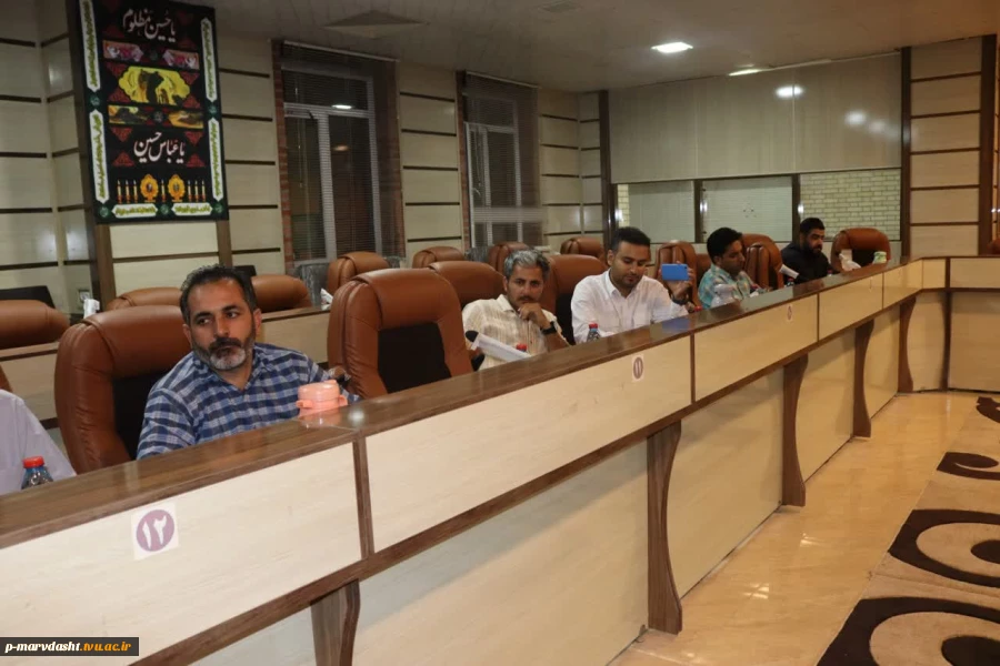 حضور نماینده مجلس شورای اسلامی شهرستان های مرودشت ، ارسنجان و پاسارگاد در آموزشکده فنی و حرفه ای مرودشت. 7